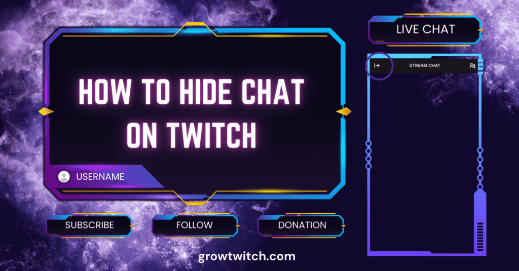 How To Hide Chat On Twitch